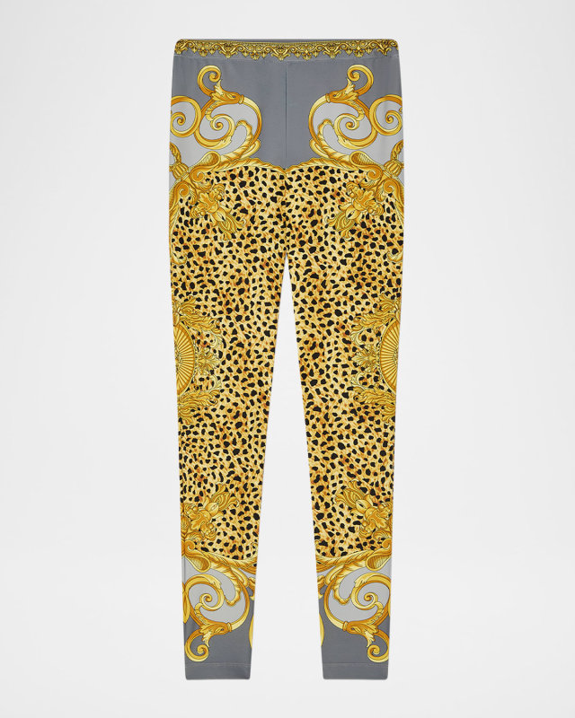 Cheetah Foulard Leggings